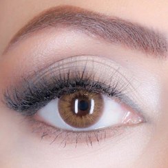 تصویر لنز طبی رنگی فصلی فستیوال - آیس براون festival contact lens