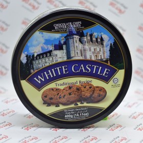 تصویر کوکی شکلاتی جعبه فلزی وایت کستل White Castle مدل Chocolate 