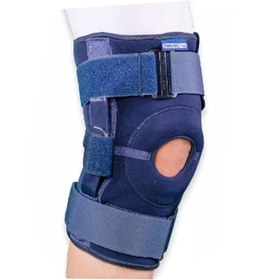 تصویر زانوبند مفصل دار نئوپرنی سایز بزرگ تن یار neoprene knee soppurt 5161 tanyar