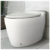 تصویر توالت فرنگی مروارید مدل پارمیس بدون مخزن 