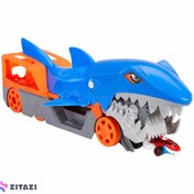 تصویر پارکینگ طرح کوسه هات ویلز مدل Hot Wheels® Shark Carrier Playset - ۳ الی ۱۲ روز کاری 