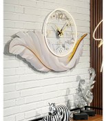 تصویر ساعت دیواری جدید طرح پر نوری (افقی) 