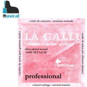 تصویر سیم گیتار کلاسیک گالی مدل LG50 Classical Guitar Galli Strings LG50