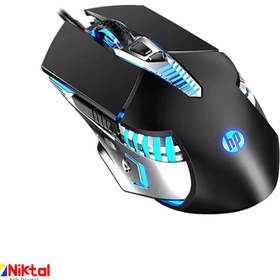 تصویر ماوس با سیم گیمینگ HP مدل G160 ا HP G160 Wired gaming mouse HP G160 Wired gaming mouse