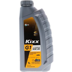 تصویر روغن موتور کیکس مدل 10W-40 اصلی ساخت کره چهار لیتری Kixx 10W-40 4lit