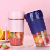 تصویر اسموتی ساز شارژی (آبی) portable juicer HD-8099 