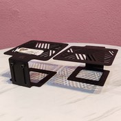 تصویر کاپ هولدر فلزی با قابلیت تنظیم ارتفاع 