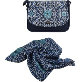 تصویر ست کیف و شال زنانه پرستو کد 01 Parstoo Women Bag and Shawl Set Code 01