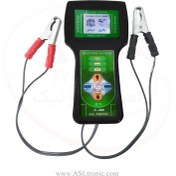 تصویر تستر باتری و دینام خودرو اصل ترونیک سخنگو 12 ولت مدل ASL3000 Asl Tronic 12V Talking Car Battery and Alternator Tester ASL3000