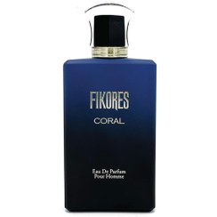 تصویر ادکلن مردانه کورال CORAL فیکورس 120 میل CORAL men's cologne, Ficors, 120 ml