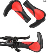 تصویر گریپ شاخ دار فرمان - قرمز Grip