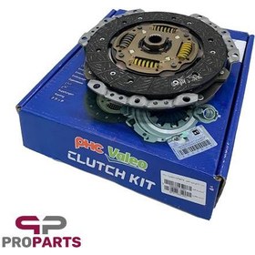 تصویر دیسک و صفحه تیبا۲۱۵ میلی والئو آبی کره اصل سه تیکه PHC valeo Tiba 215 mm