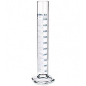 تصویر استوانه مدرج 250 سی سی پایه گرد یونی گلس UNIGLASS Graduated cylinder 250 CC