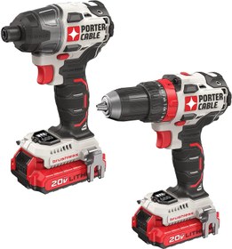 PORTER CABLE 20V MAX Cordless Drill Combo Kit