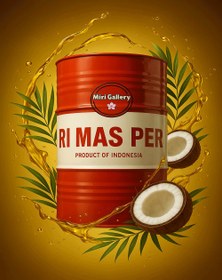 تصویر روغن نارگیل ساریمس بشکه ۱۹۰ کیلوگرم 