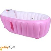 تصویر وان بادی نوزاد اینتایم رنگ صورتی 