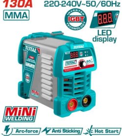 تصویر اینورتر جوشکاری توتال 130آمپر مدل TW213049 MINI INVERTER TW213049