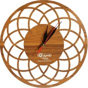 تصویر ساعت دیواری تبلیغاتی 