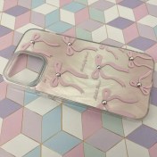 تصویر قاب گوشی iPhone 13 Pro Max آیفون طرح پاپیون نگین دار کد 664 