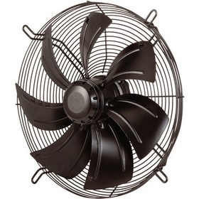 تصویر فن ايلکای هفت پر فلزی (بدون قاب) دمنده سایز 40 (تک فاز) مدل VIK-40A6S2 Damande ILKA AXIAL FLOW FANS FORWARD