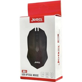 تصویر موس سیم دار Jedel مدل m61 