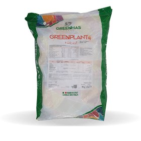 تصویر کود کامل NPK 20-20-20 گرین پلنت ۴ گرین هاس ده کیلویی ایتالیایی GreenPlant4 NPK 20.20.20 4Kg Fertilizer