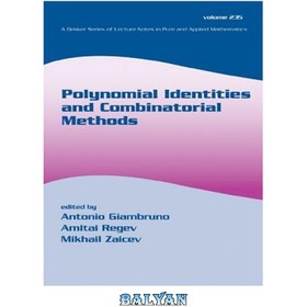 تصویر دانلود کتاب Polynomial identities and combinatorial methods هویت های چند جمله ای و روش های ترکیبی