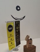 تصویر جعبه سیگار چوبی طرح موستانگ 