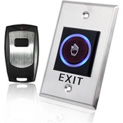 تصویر کلید خروج بدون تماس ریموت دار 815 روستیک (REK 815) 