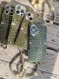 تصویر قاب پلنگی کریستین دیور با آویز 