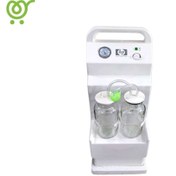 تصویر ساکشن دو شیشه اچ اس پی مکش قوی بیمارستانی 