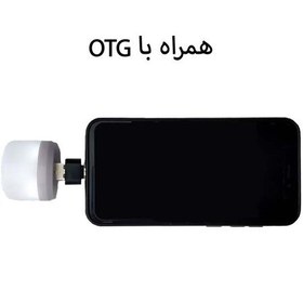 تصویر چراغ قوه LED مدل USB Mobile بسته 2 عددی 