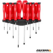 تصویر ست ۱۲ عددی پیچ گوشتی رونیکس مدل RH-2728 