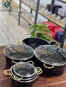 تصویر سرویس قابلمه 19 پارچه ماربل پرتو 