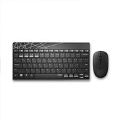 تصویر ست کیبورد و ماوس بی سیم رپو مدل 8000M 