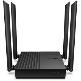 تصویر روتر بی‌سیم AC1200 تی پی لینک مدل Archer C64 TP-LINK Archer C64 AC1200 Wireless MU-MIMO WiFi Router