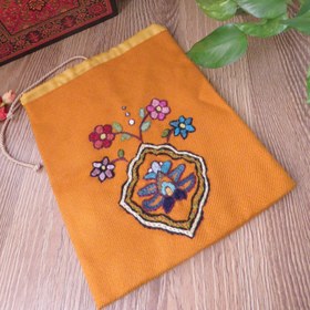 تصویر کیسه ترنج پته دوزی کیسه هدیه سنتی