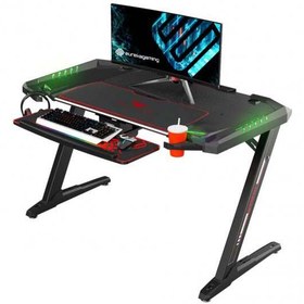 تصویر میز گیمینگ Eureka Ergonomic Z2BK-V3 E-Sports Gaming Desk RGB Eureka Ergonomic General Series Z2 51-Inch E-Sports Gaming Desk With RGB Lights