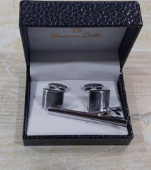 تصویر دکمه سر دست وارداتی و گیره کروات 