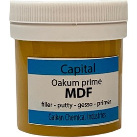 تصویر بتونه خردلی ام دی اف کاپیتال کد 206SD وزن 100 گرم 