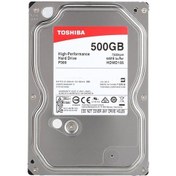 تصویر هارددیسک اینترنال توشیبا سری P300 مدل HDWD105 ظرفیت 500 گیگابایت Toshiba P300 HDWD105 Internal Hard Drive - 500GB stock