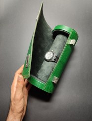 تصویر (واچ رول) کیف ساعت چرم 