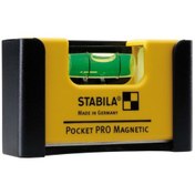 تصویر تراز جیبی استبیلا مدل Pro Magnetic ا Stabila Pro Magnetic Pocket Level Stabila Pro Magnetic Pocket Level