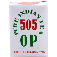 تصویر چای خالص هندی اوپی مدل 505 PURE INDIAN TEA وزن 500 گرم 