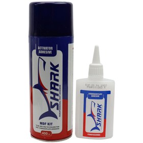 تصویر چسب 123 SHARK حجم 400 میلی لیتر SHARK 123 400ml Fast adhesive