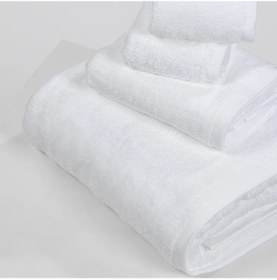 تصویر ست حوله هتل 100% پنبه‌ای شامل 3 تکه: حوله دست، صورت، حمام و پا برند caqqa Hotel Towel Set 100% Cotton 3 Piece Set Hand, Face, Bath and Foot Towels