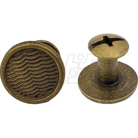 تصویر پیچ کمربند طرح موجدار رنگ زردقلم 