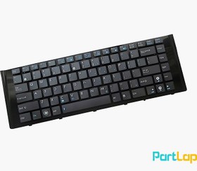 تصویر کیبورد لپ تاپ ایسوس مدل K43 با فریم مشکی 
