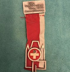 تصویر مدال کلکسیونی قدیمی اوریجینال آلمانی میناکاری سال 1969 