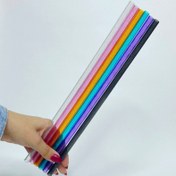 تصویر نی‌های رنگی ساده و شاین مناسب تامبلر استنلی ۴۰ اونس 